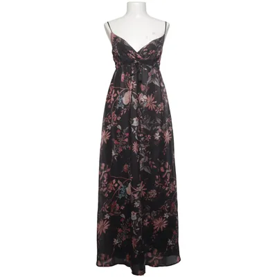 Robe longue (Noir, Multicolore) de Magasin Polyester