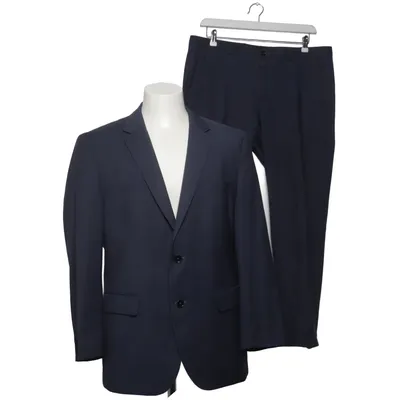 Kostym (Blå) från Guabello Polyester, Viskos, Ull
