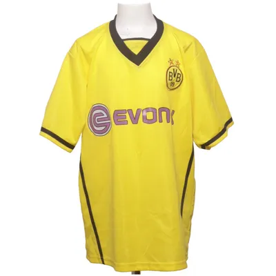 Football jersey (Yellow, Black) from Inter Soccer Polyester