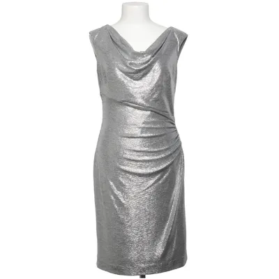 Cocktail dress (Silver) from Lauren Ralph Lauren Elastane, Polyester