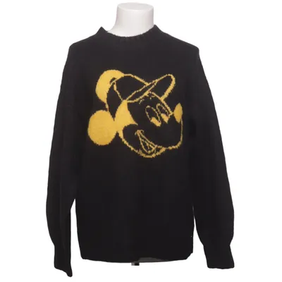 Trui (Zwart, Geel) van Divided by H&M Acryl, Elastaan, Polyester, Wol