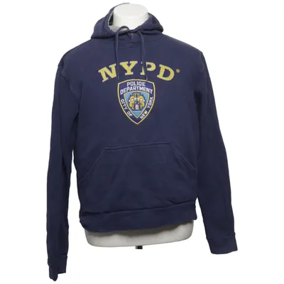 Hoodie (Blue) from NYPD Cotton, Polyester