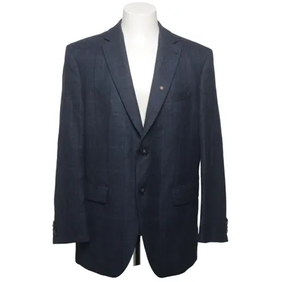 Blazer (Blauw) van Barutti Acetaat, Viscose