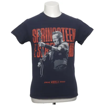T-shirt (Bleu) de Bruce Springsteen Coton