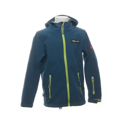 Softshelljacka (Blå, Gul) från Trollkids Polyester