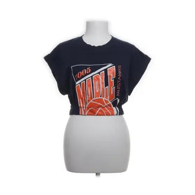 Crop top (Blå, Orange) fra Urban Renewal