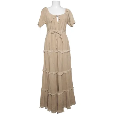 Långklänning (Beige) från Stajl Bomull, Linne