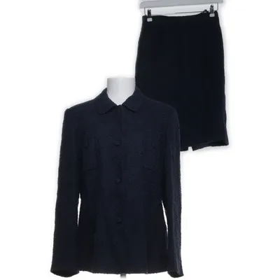 Skirt suit (Blue) from Vittoria Verani Acetate