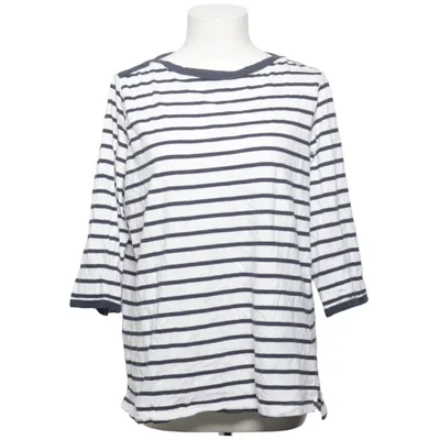 Långärmad t-shirt (Blå, Vit) från Cellbes Bomull