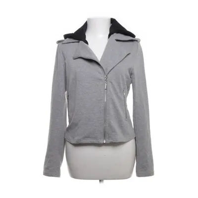 Biker jacket (Gray) from Best Emilie Cotton, Polyester, Elastane
