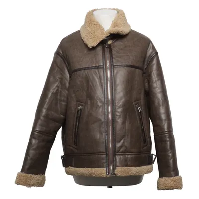 Shearlingjacka (Brun, Beige) från Bershka Polyester
