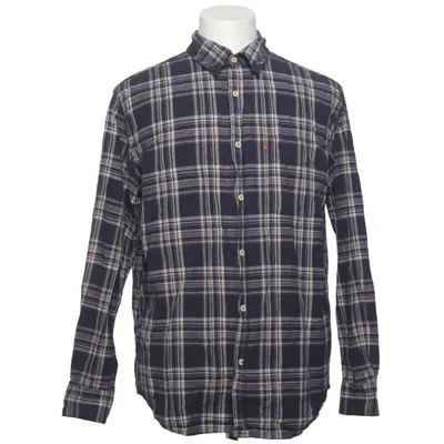 Chemise en flanelle (Bleu, Blanc) de Levi Strauss & Co Coton