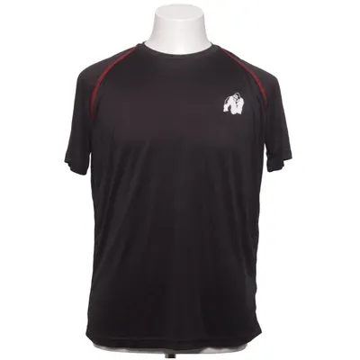 Trainingsoberteil (Schwarz, Rot) von Gorilla Wear Elasthan, Polyester
