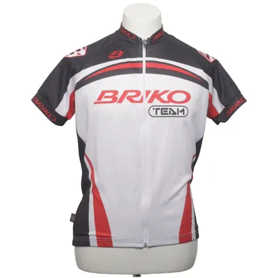 Maillot de vélo (Noir, Blanc, Rouge) de Briko Polyester