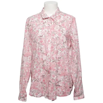 Shirt (Pink, White, Brown) from Saint James Cotton
