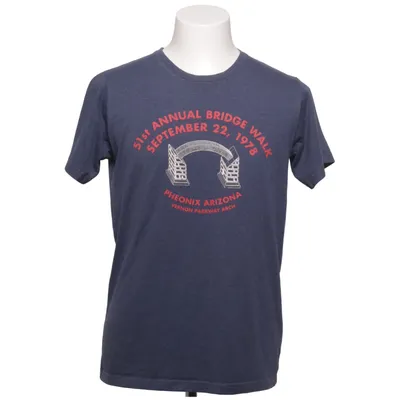 T-shirt (Blå) fra Pocoloco Bomuld, Polyester
