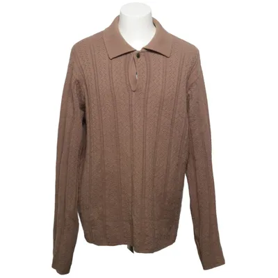Strickpullover (Braun) von Tiger of Sweden Baumwolle, Wolle
