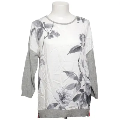 T-shirt à manches longues (Gris, Blanc) de Joules Knitwear Coton, Viscose, Laine