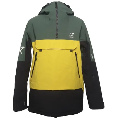 Anorak (Schwarz, Grün, Gelb) von Revolution Race Elasthan, Polyamid, Recyceltes Polyester