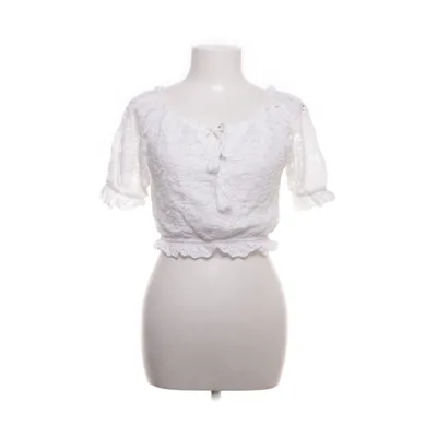 Crop top (Vit) från Y Style Bomull, Nylon, Viskos