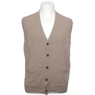 Gilet (Beige) van Alan Paine Wol