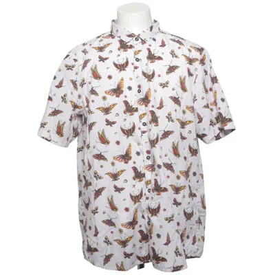 Korte mouwen shirt (Wit, Meerkleurig) van Cropp Katoen, Polyester
