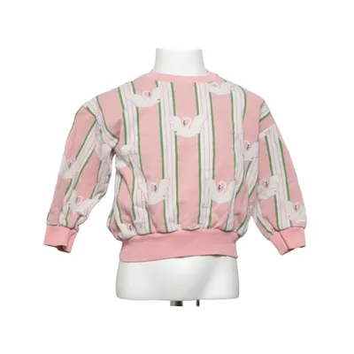 Collegetröja (Rosa, Vit, Grön) från Mini Rodini Bomull