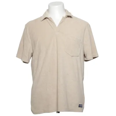 Polo (Beige) de Race Marine Coton, Polyester