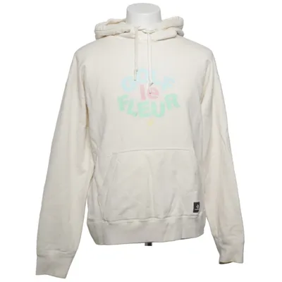 Hoodie (White) from GOLF le FLEUR x Converse Cotton