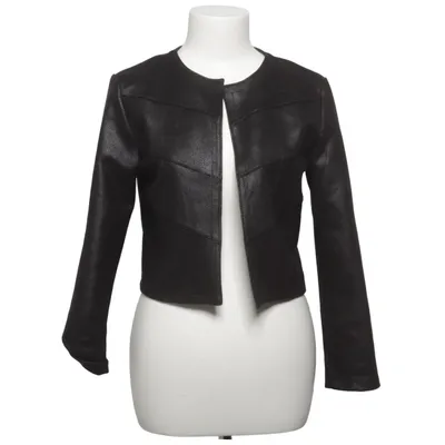 Cardigan (Black) from One More Story Polyester, Polyurethane