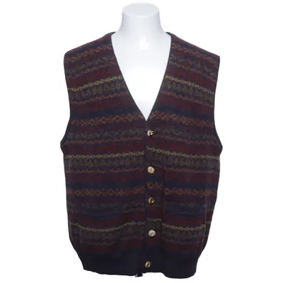 Gilet (Violet, Multicolore) de Julius Lang Polyamide, Laine