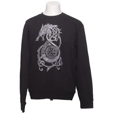 Sweatshirt (Sort) fra Russell Athletic Bomuld, Polyester