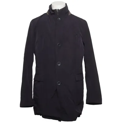 Jacket (Black) from Herno Cotton, Polyamide, Polyester