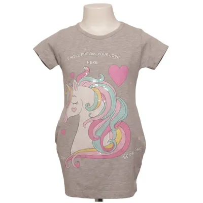 T-shirt (17013) van Breeze Girls Katoen, Elastaan
