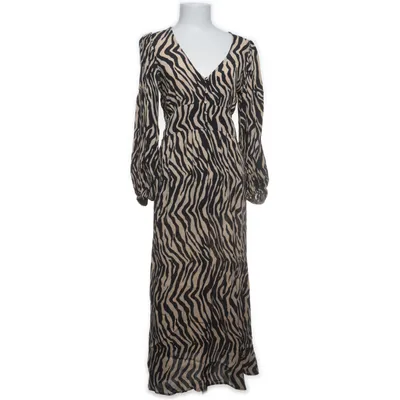 Långklänning (Beige, Svart, Flerfärgad) från Indiska Viskos