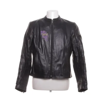 Motorcykeljacka (Svart) från Spirit Bomull, Polyester, Skinn