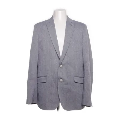 Blazer (Blue) from Gianni Feraud Cotton, Linen, Polyester