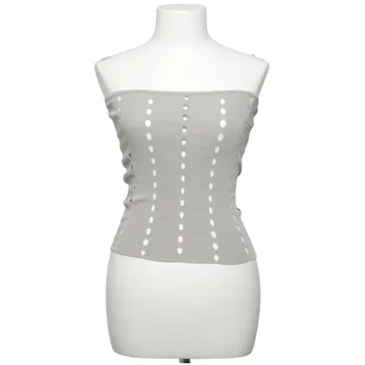 Tube top (Gray) from Gimaguas Polyester, Viscose