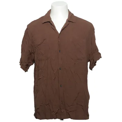Kortärmad skjorta (Brun) från Premium by Jack & Jones Viskos
