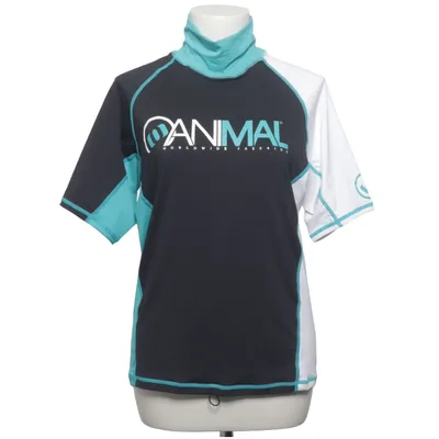 Swim shirt (Black, White, Turquoise) from Animal Elastane, Polyamide