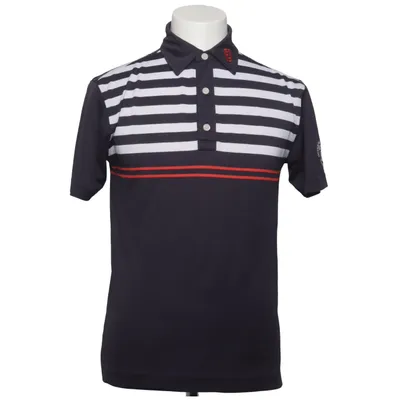 Poloshirt (Blauw, Wit, Rood) van Footjoy Elastaan, Polyester