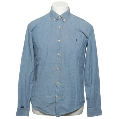 Jeansskjorta (Blå) från Velour by Nostalgi Bomull