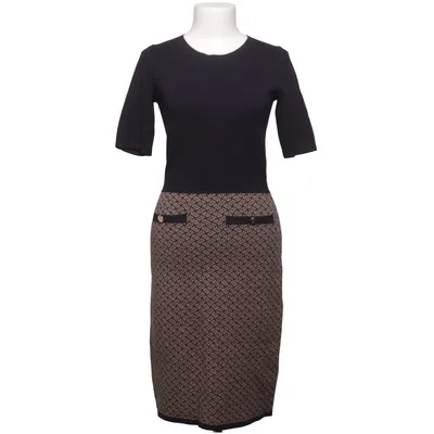 Dress (Black, Beige) from Hobbs Polyester, Viscose