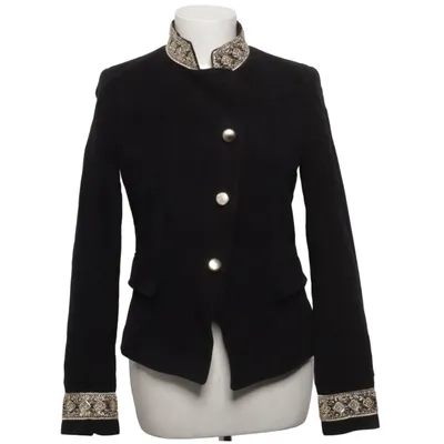 Jakke (Sort) fra Zara Basic Collection Bomuld