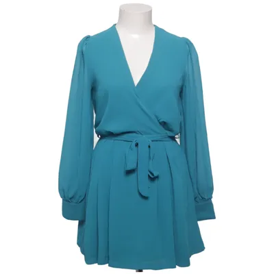 Wrap dress (Blue) from The Style London Polyester