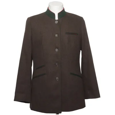 Blazer (Marron) de Alphorn Polyamide, Laine
