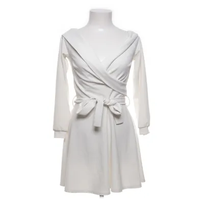 Kjole (Hvid) fra Boohoo Elastan, Polyester
