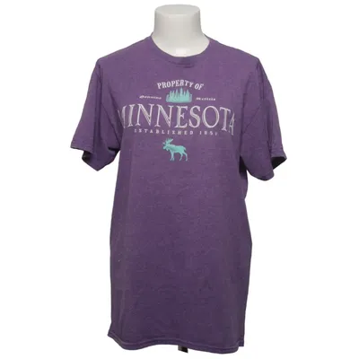 T-shirt (Lila) von Delta Pro Weight Baumwolle, Polyester