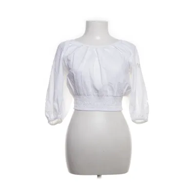 Top (Hvid) fra Gina Tricot Bomuld