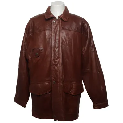 Veste en cuir (Marron) de Latif Polyester